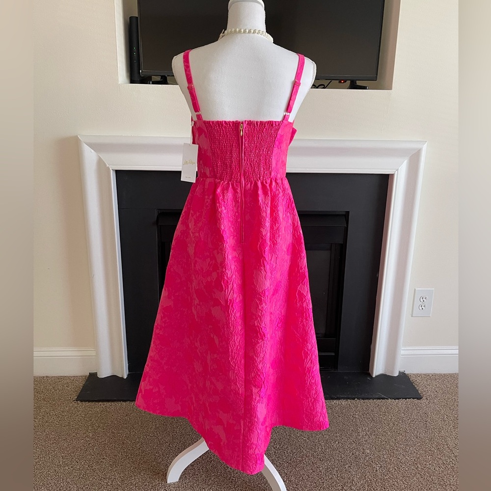 NWT Lilly Pulitzer Ellara Jacquard Midi-Dress - Picture 6 of 14